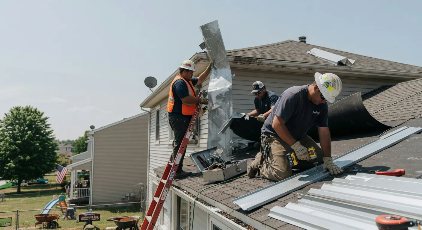Metal Roof Repair in Summerville, PA